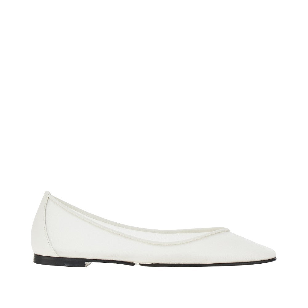 JACQUEMUS Ovalo' mesh ballerinas