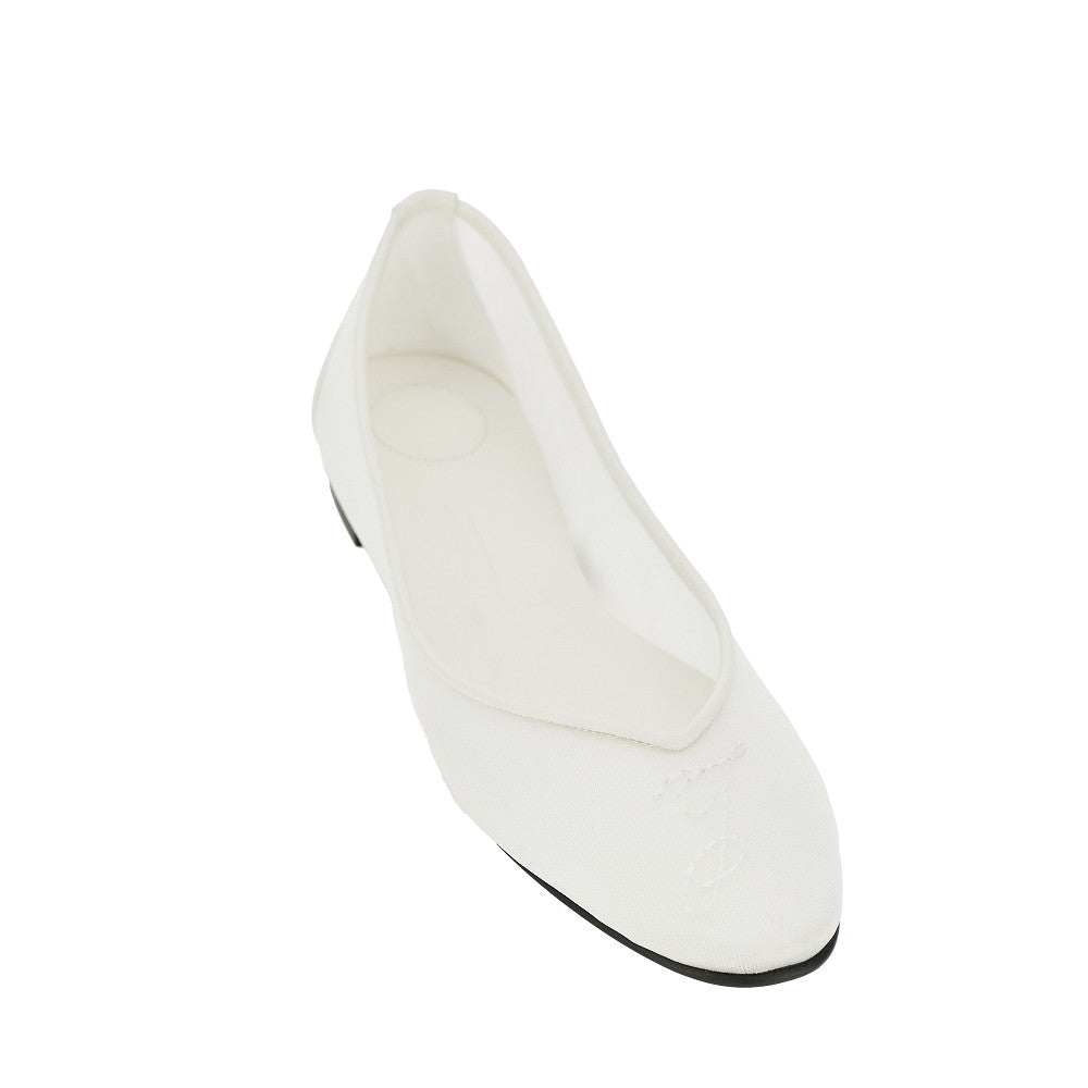 JACQUEMUS Ovalo' mesh ballerinas