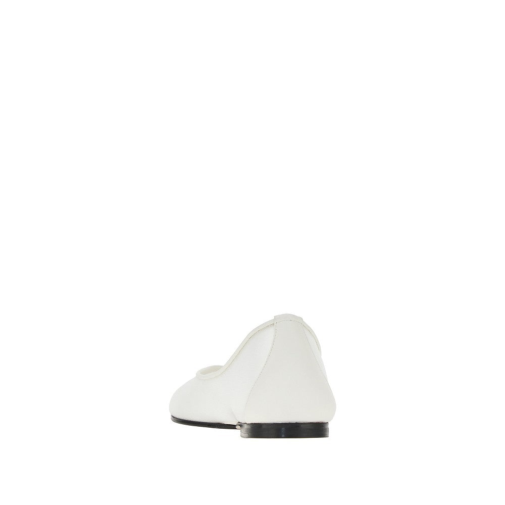 JACQUEMUS Ovalo' mesh ballerinas