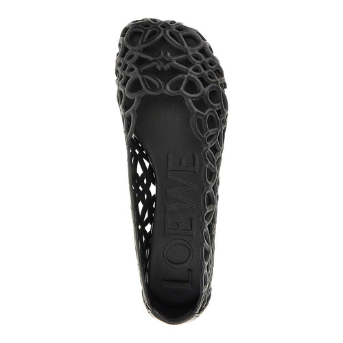 LOEWE Petal Anagram' leather ballet flats