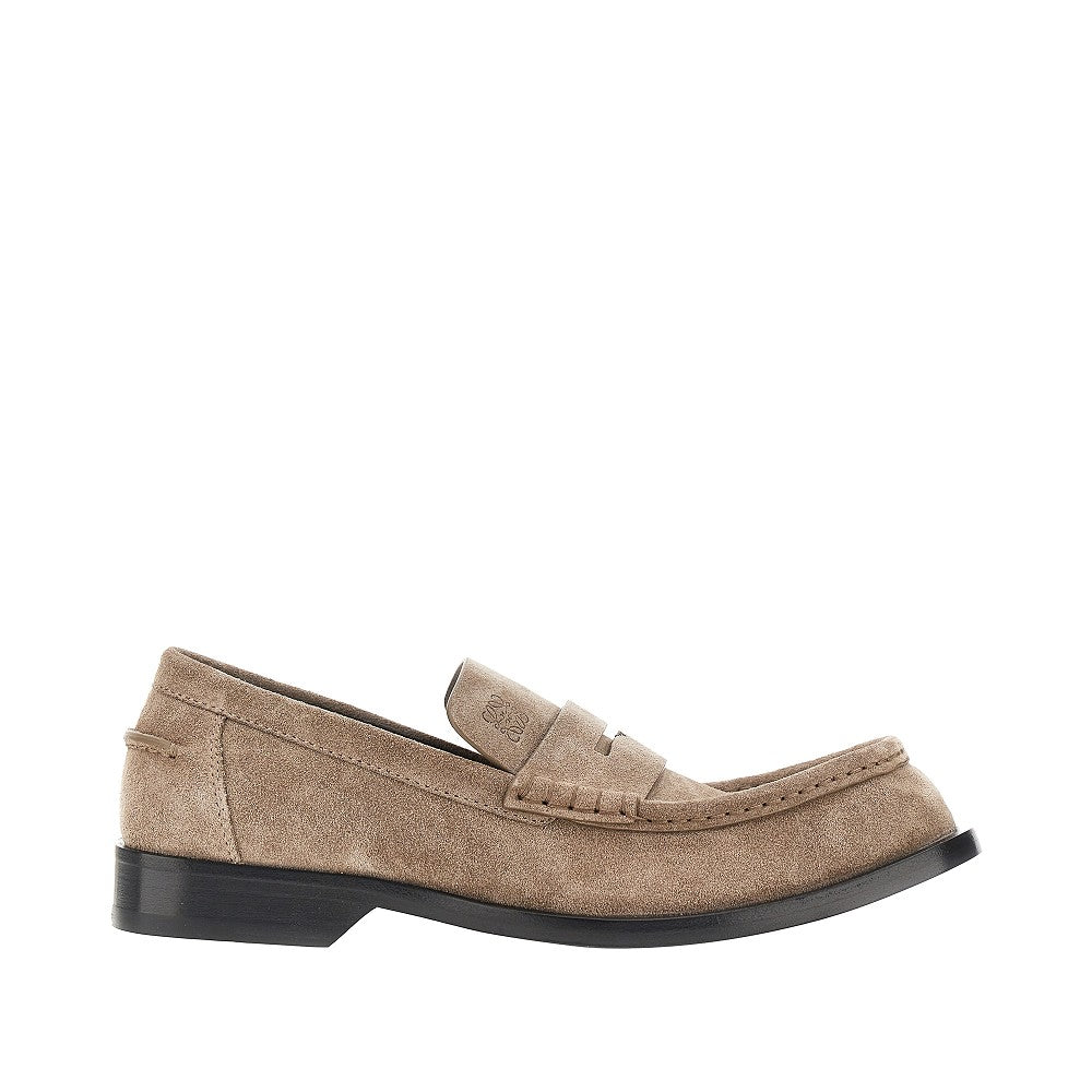 LOEWE Bobine' suede leather loafers