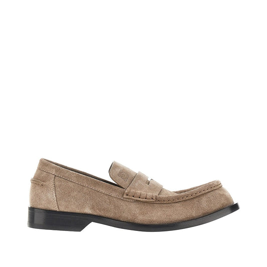 LOEWE Bobine' suede leather loafers