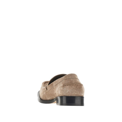 LOEWE Bobine' suede leather loafers