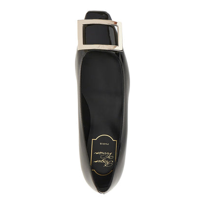 ROGER VIVIER Trompette' patent leather ballet flats
