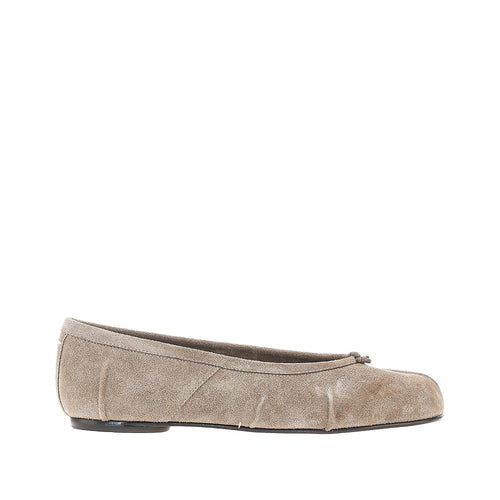 Maison Margiela Suede leather Tabi ballerinas