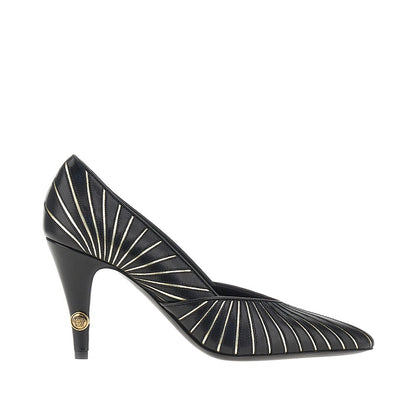 VERSACE Gianni' nappa leather pumps