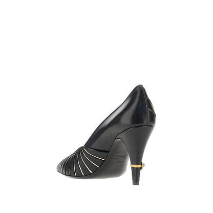 VERSACE Gianni' nappa leather pumps