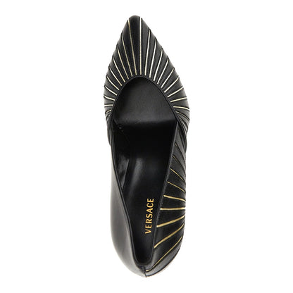 VERSACE Gianni' nappa leather pumps