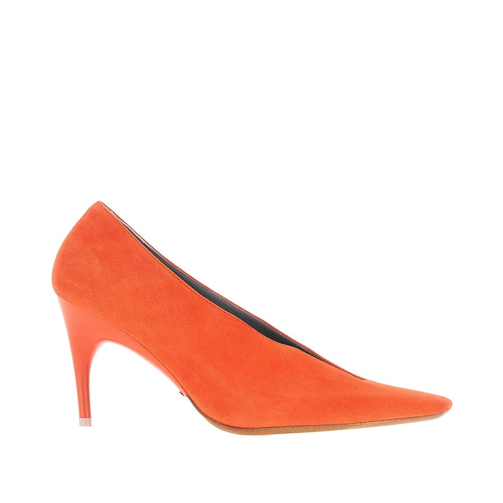 BALENCIAGA 'Duchesse' suede leather pumps