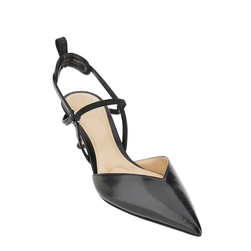 Fendi 'Very Colibry' leather slingback pumps