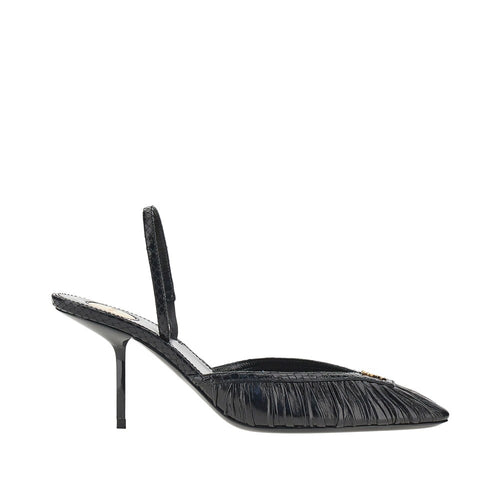 Saint Laurent 'Folie' leather slingback pumps