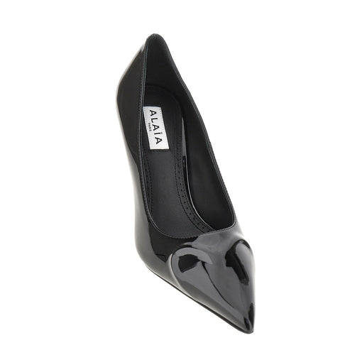 ALAIA Le Cœur 3D' patent leather pumps