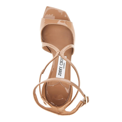 Jimmy Choo 'Azia' patent leather sandals