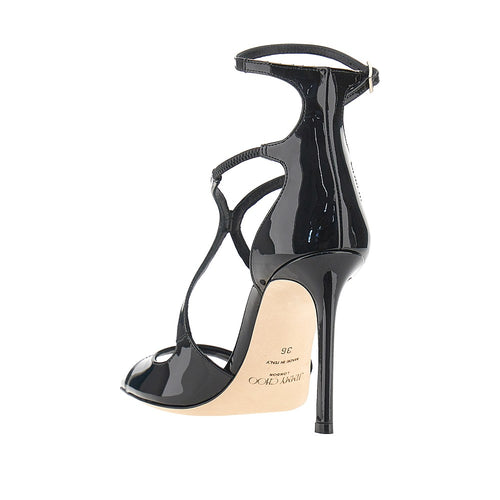 Jimmy Choo 'Azia' patent leather sandals