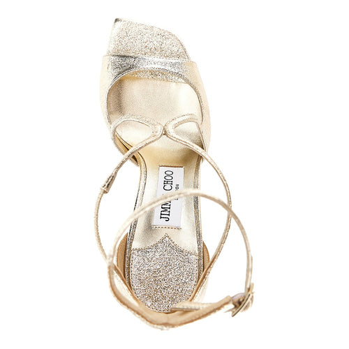 Jimmy Choo 'Azia' brilliance fabric sandals
