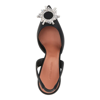 Amina Muaddi 'Begum Sling' satin slingback pumps