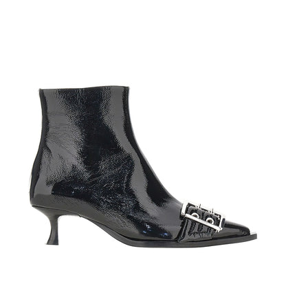 Ganni Faux leather boots