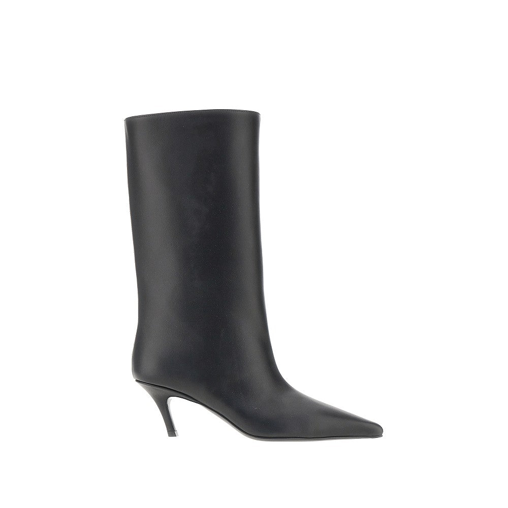 Amina Muaddi Nappa leather 'Fiona' boots