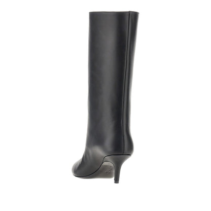 Amina Muaddi Nappa leather 'Fiona' boots