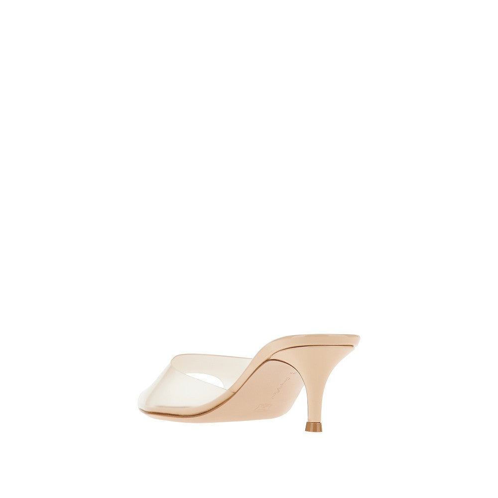 GIANVITO ROSSI Elle' PVC mules