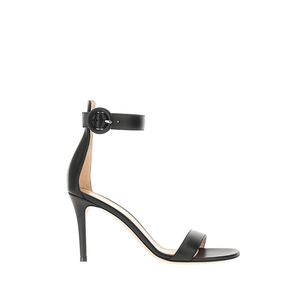 GIANVITO ROSSI Smooth leather 'Portofino' sandals