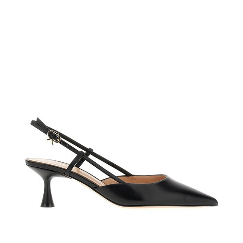 GIANVITO ROSSI Leather 'Ascent 55' slingback pumps