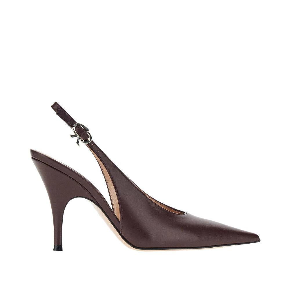 GIANVITO ROSSI Sofia' leather slingback pumps