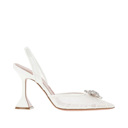 AMINA MUADDI Rosie Sling' lace slingback pumps