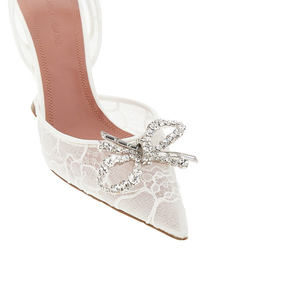 AMINA MUADDI Rosie Sling' lace slingback pumps