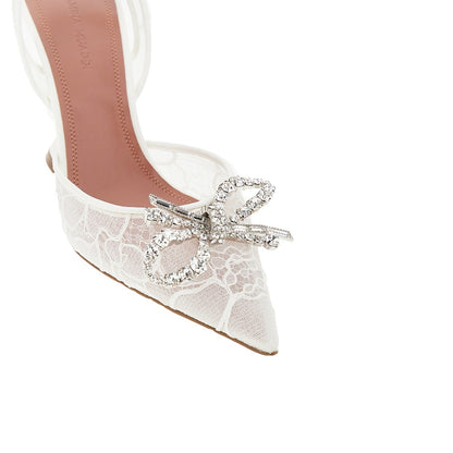 AMINA MUADDI Rosie Sling' lace slingback pumps