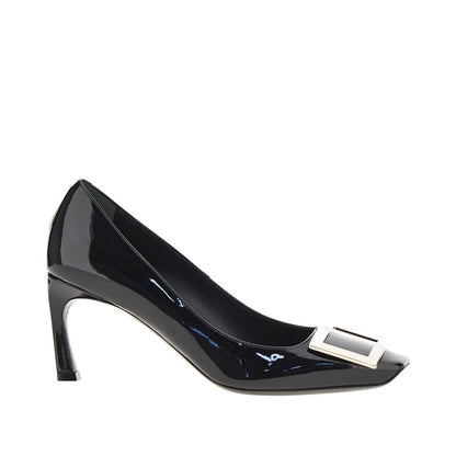 ROGER VIVIER Patent leather Belle Vivier Trompette pumps