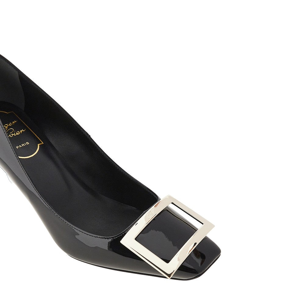 ROGER VIVIER Patent leather Belle Vivier Trompette pumps