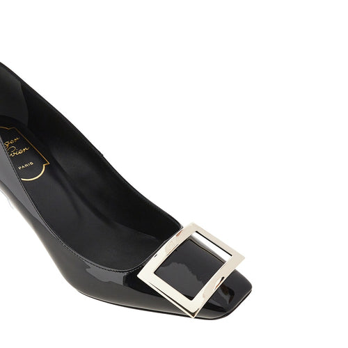 ROGER VIVIER Patent leather Belle Vivier Trompette pumps