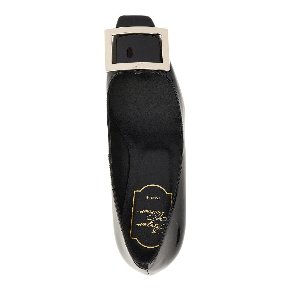 ROGER VIVIER Patent leather Belle Vivier Trompette pumps