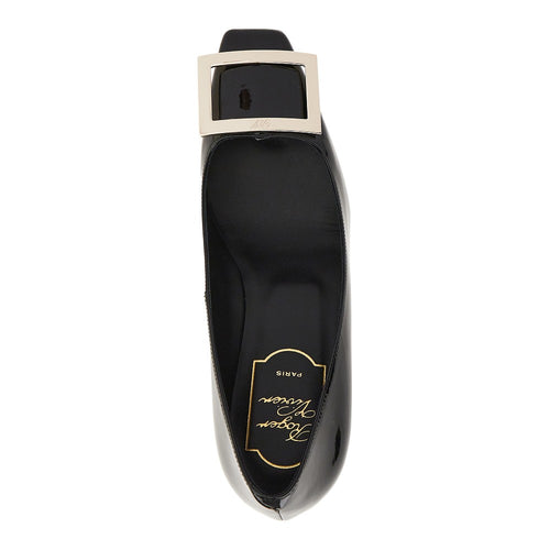 ROGER VIVIER Patent leather Belle Vivier Trompette pumps