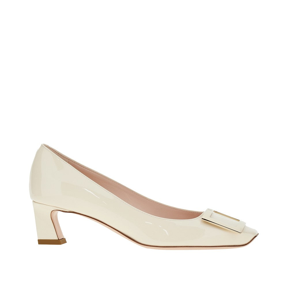 ROGER VIVIER Trompette' patent leather pumps
