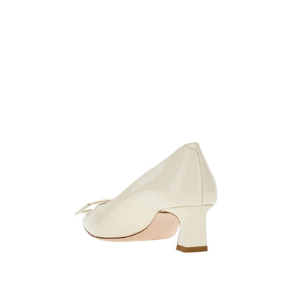 ROGER VIVIER Trompette' patent leather pumps