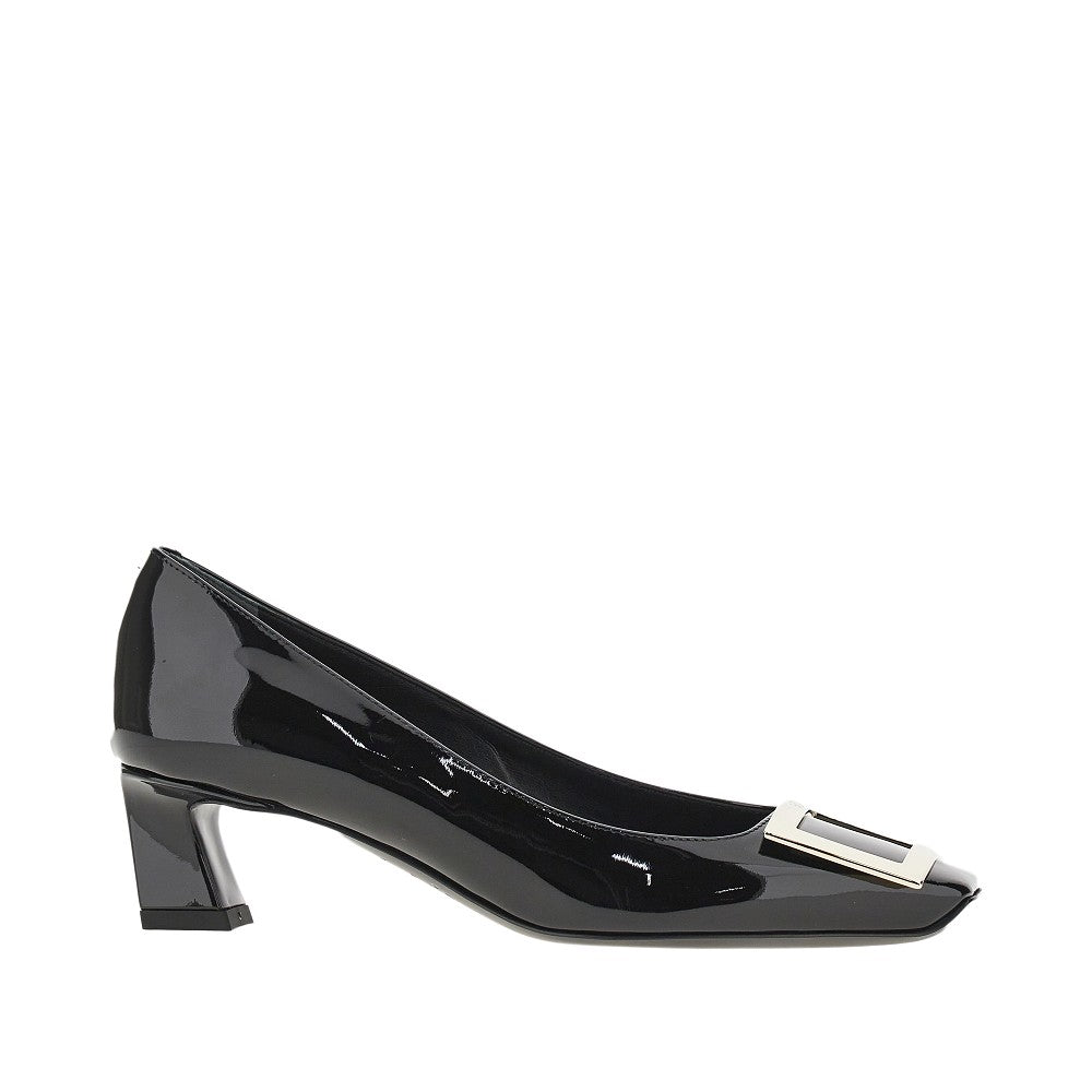 ROGER VIVIER Trompette' patent leather pumps