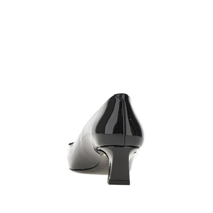 ROGER VIVIER Trompette' patent leather pumps
