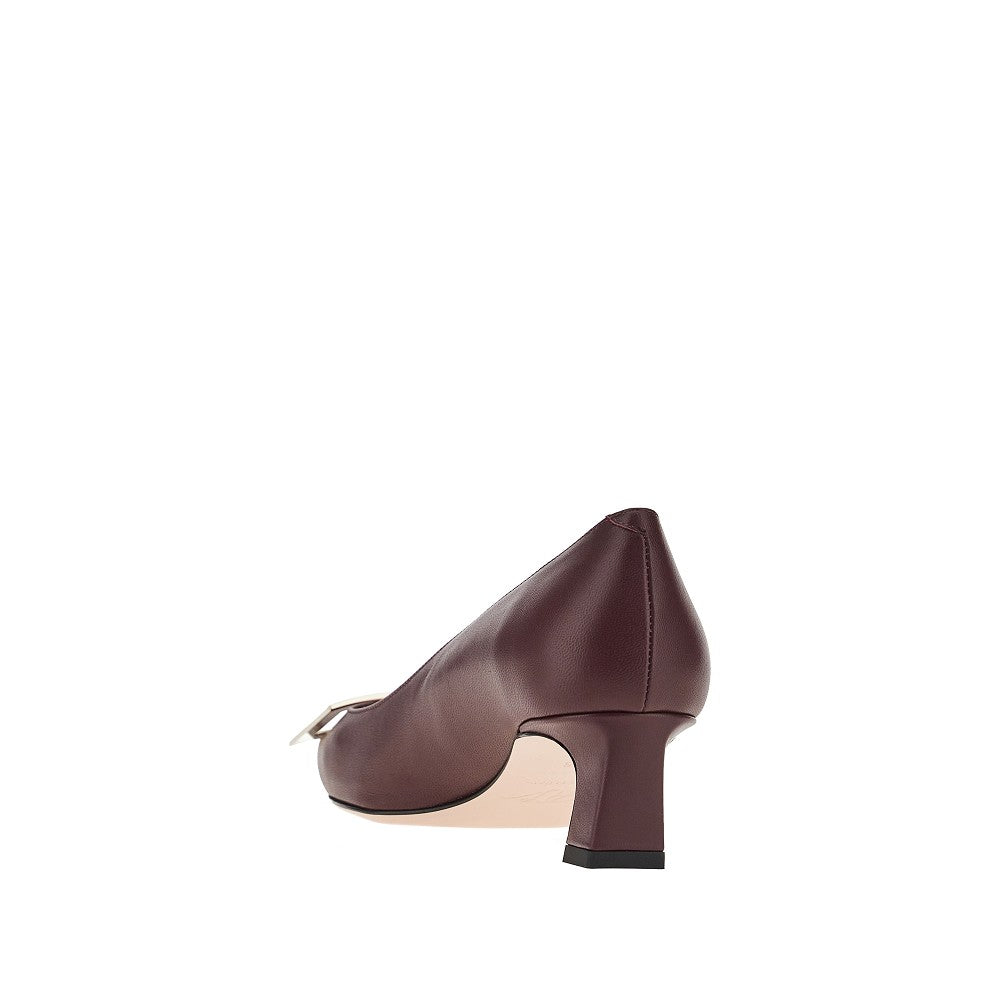 ROGER VIVIER Trompette' leather pumps