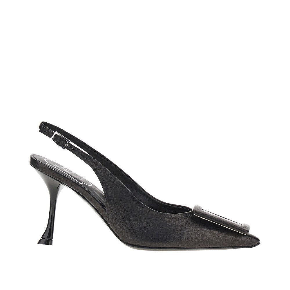 ROGER VIVIER Viv in the City' nappa leather slingback