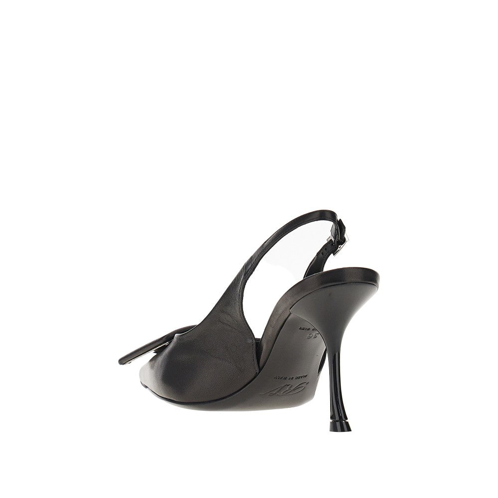ROGER VIVIER Viv in the City' nappa leather slingback
