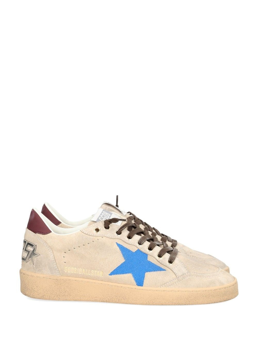 Golden Goose "Ballstar" Sneakers - Beige