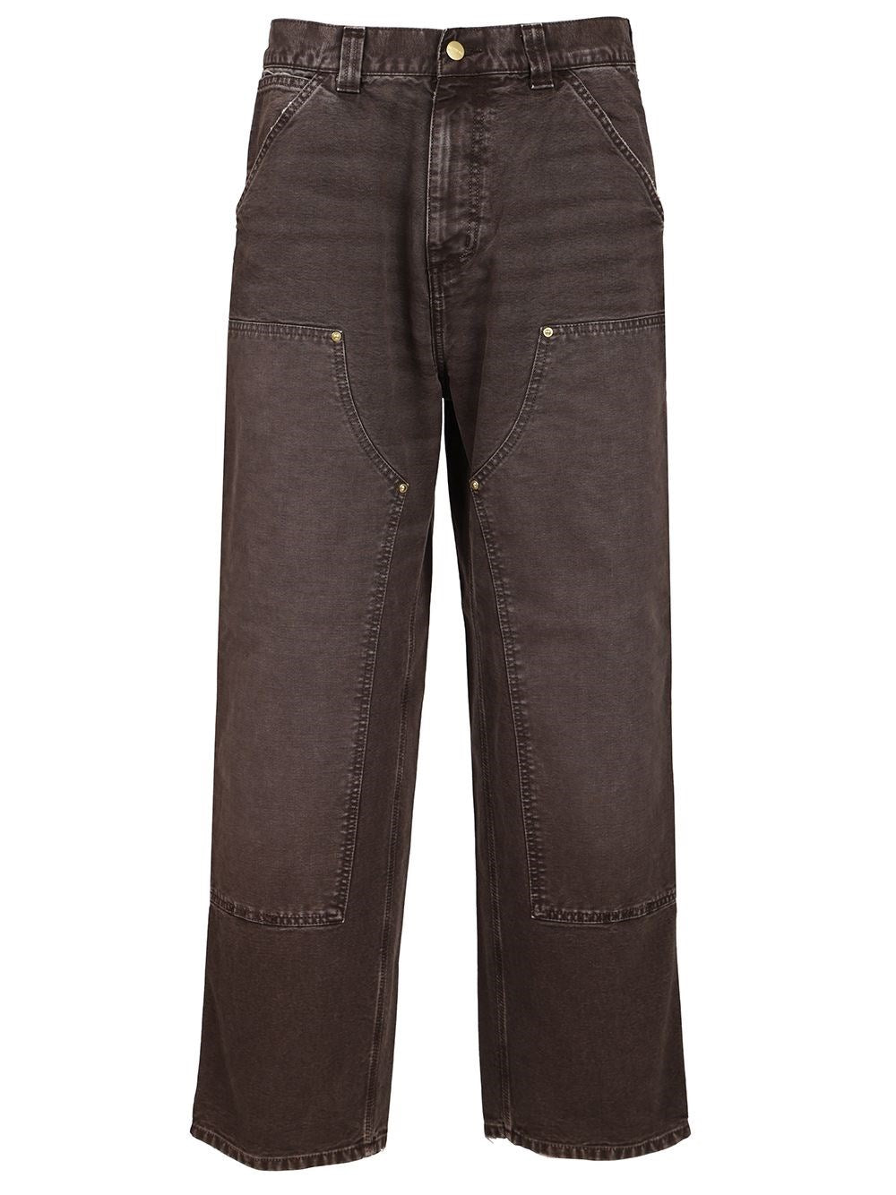 Carhartt Wip "Double Knee" Pants - Brown