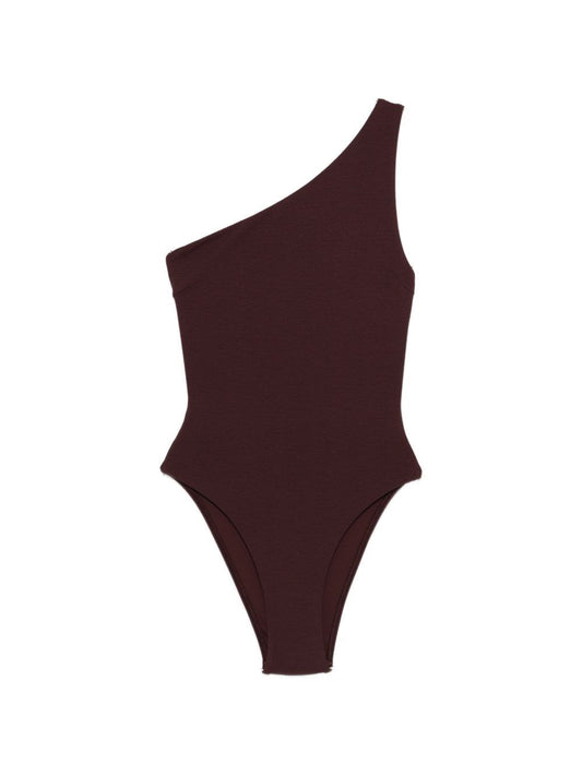 Matteau One-Shoulder Swimsuit - Bordeaux