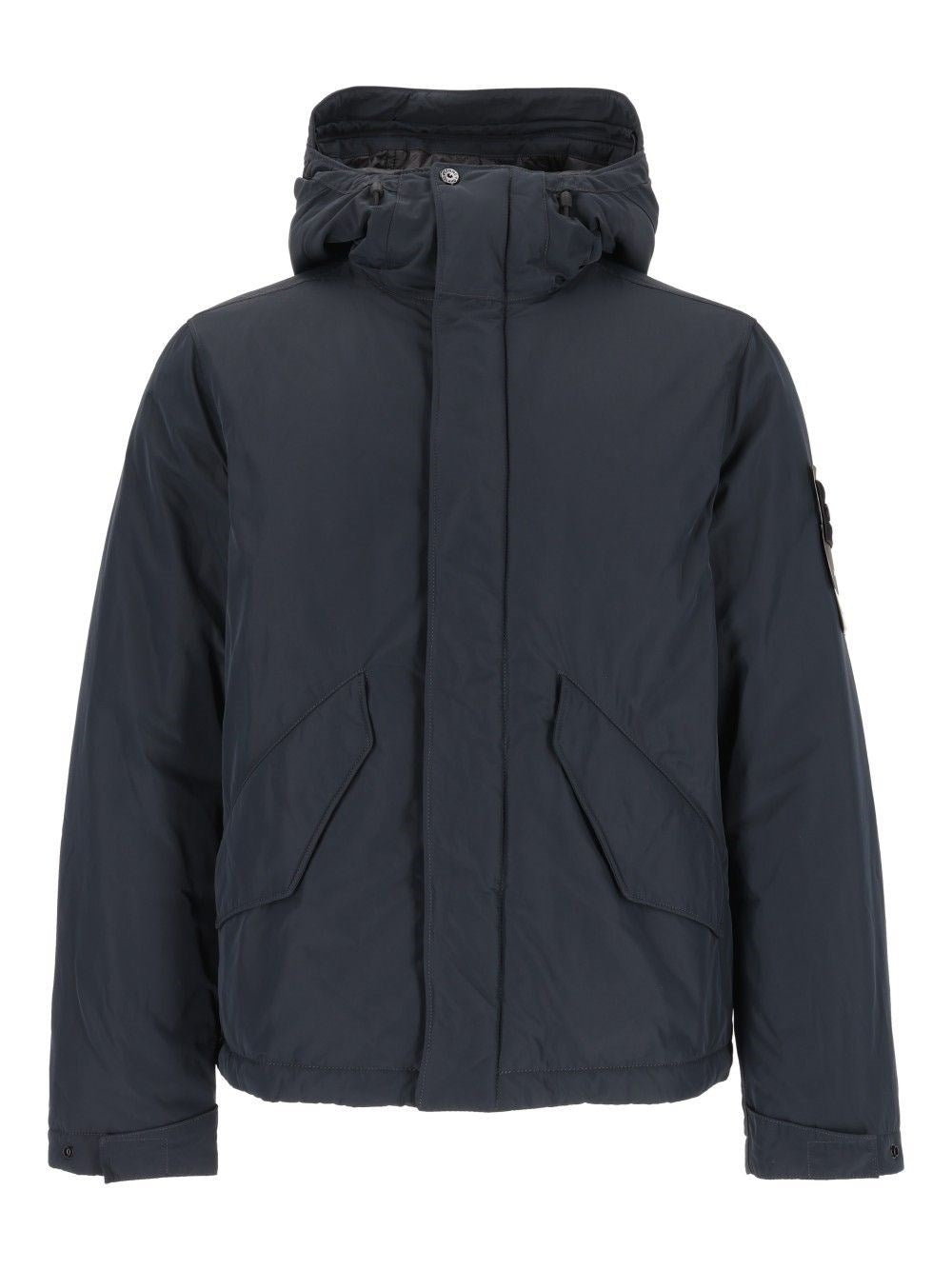 Stone Island Matte Micro Reps Jacket - Blue