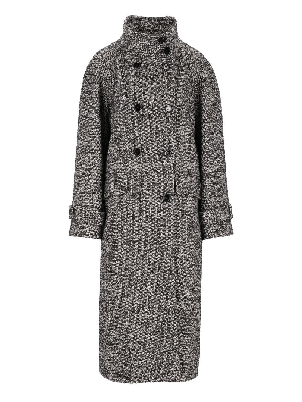 Dolce & Gabbana Long Overcoat - Grey