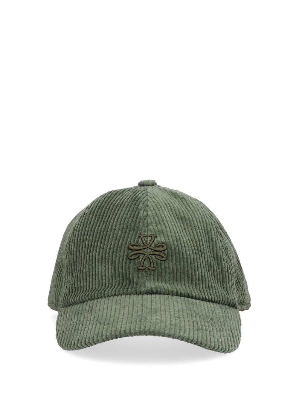 Jacob Cohen Velvet Baseball Hat - Green