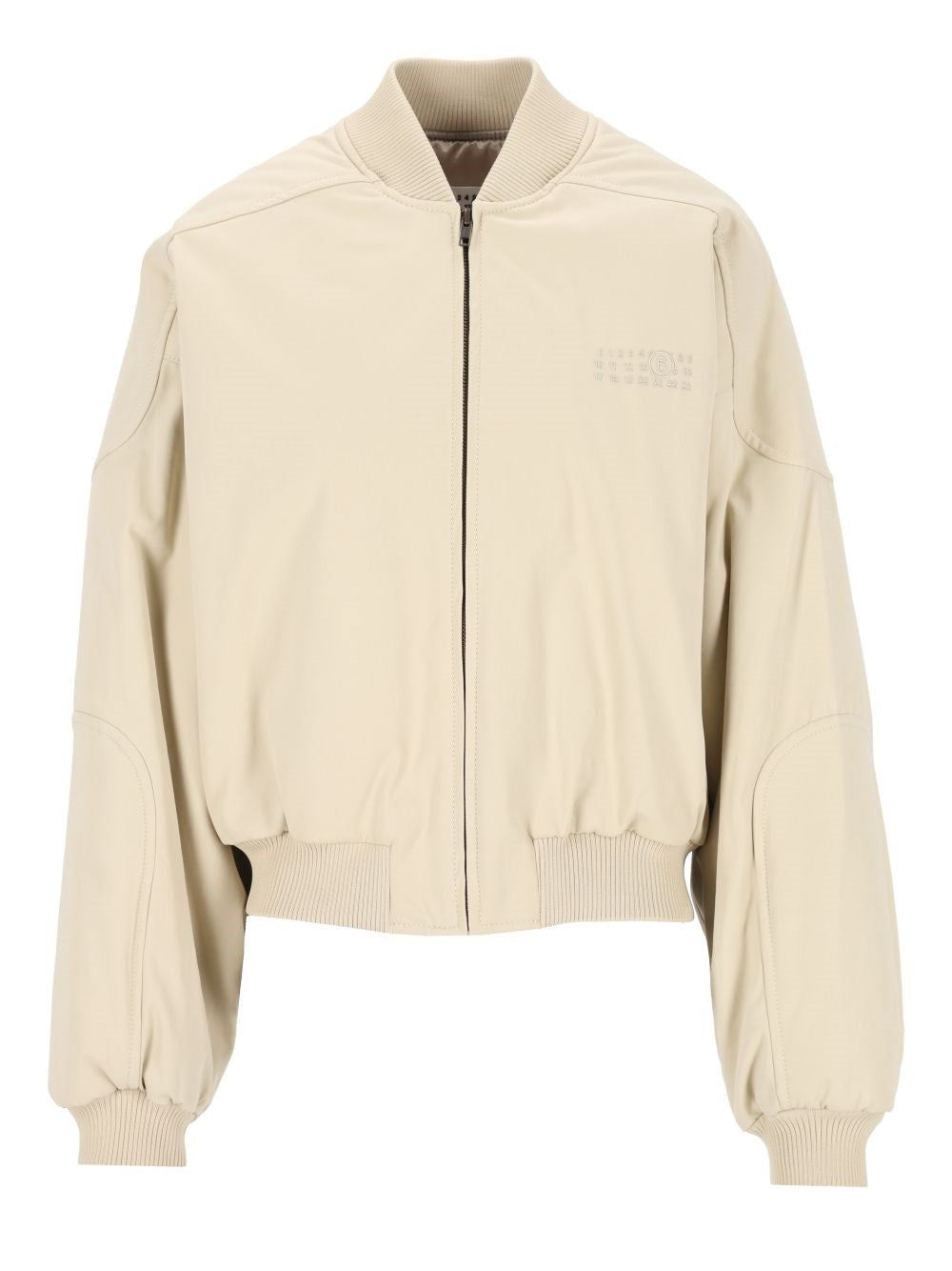 Mm6 Maison Margiela Bomber Jacket - White