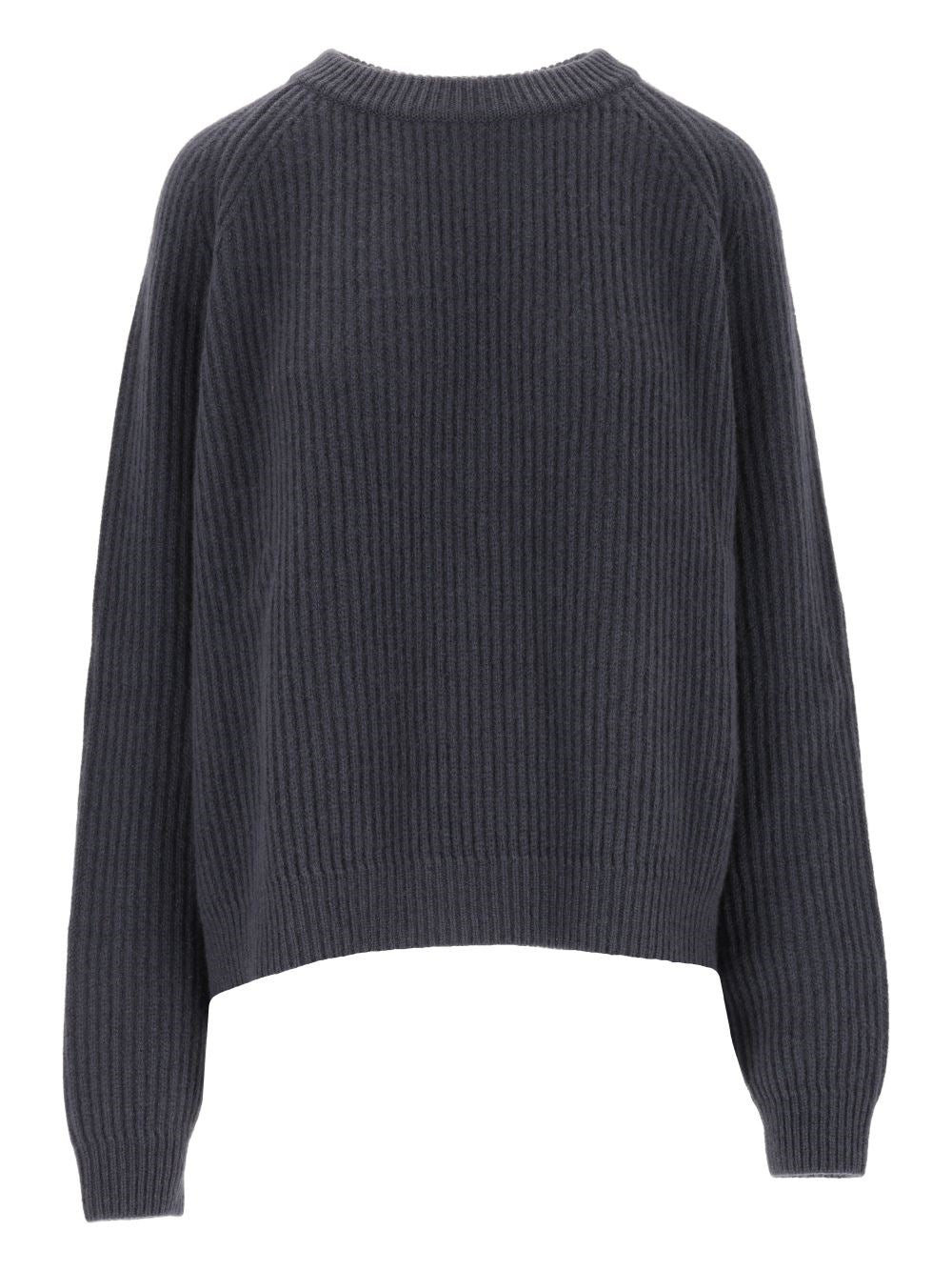 Dusan Ribbed Crew Neck Sweater - Blue